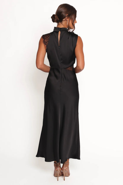 Anabelle Lace Halter Maxi Dress
