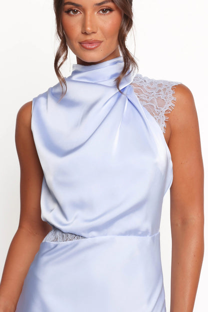 Anabelle Lace Halter Maxi Dress