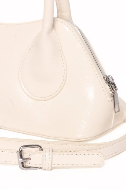 Carolyn Patent-Leather Tote with Zip Closure