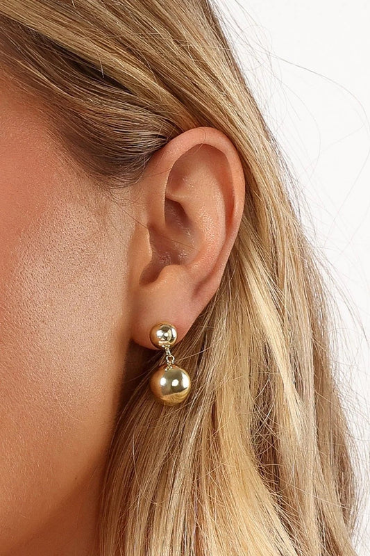 Statement Ball-Drop Earrings